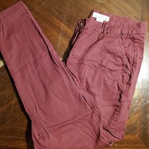Maroon Chinos
